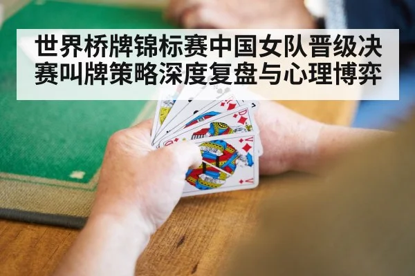 世界桥牌锦标赛中国女队晋级决赛叫牌策略深度复盘与心理博弈（kaiyun）
